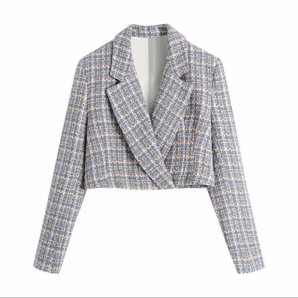 ZARA - Crop Blazer - Never Worn - XS - Picture 1 of 6